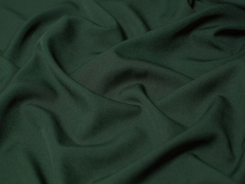 Minerva Core Range Heavy Burlington Polyester Suiting Fabric Bottle Green