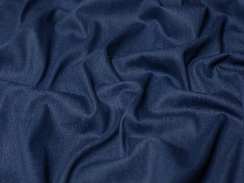 Minerva Core Range 270gsm Polycotton Denim Fabric Aqua