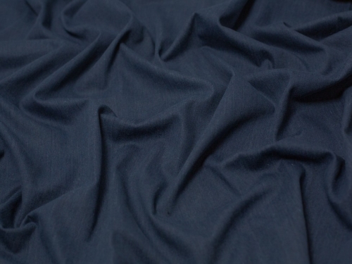 Minerva Core Range 270gsm Polycotton Denim Fabric Indigo Blue