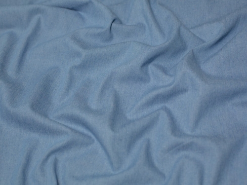 Minerva Core Range 200gsm Washed Cotton Denim Fabric Light Blue
