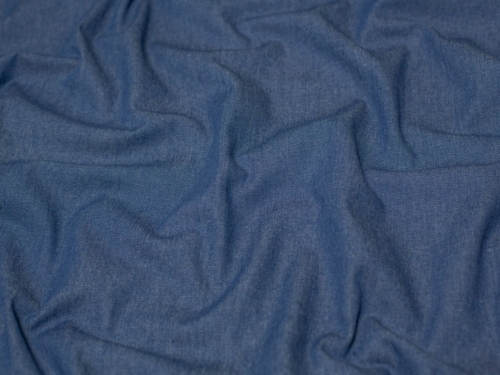 Minerva Core Range 200gsm Washed Cotton Denim Fabric Aqua
