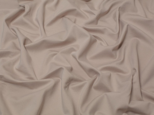Minerva Core Range Heavy Ponte Roma Double Stretch Knit Fabric Cream