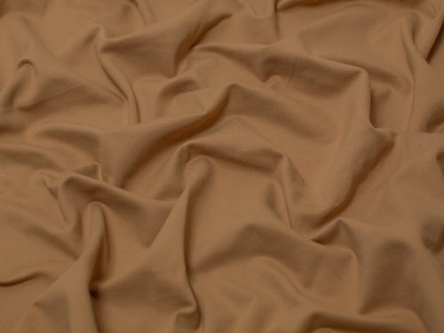 Minerva Core Range Heavy Ponte Roma Double Stretch Knit Fabric Camel