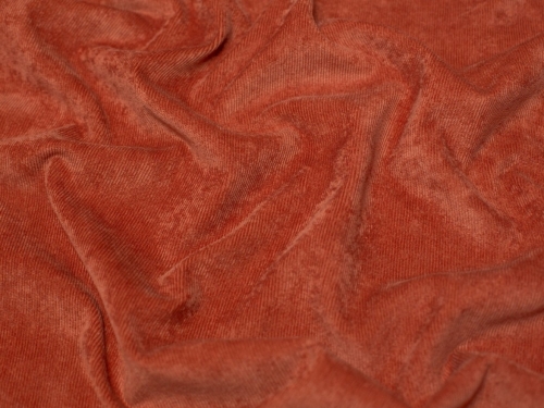 Minerva Core Range 15 Wale Stretch Woven Corduroy Fabric Rust