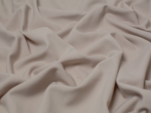 Minerva Core Range Stretch Woven Gabardine Twill Fabric Cream
