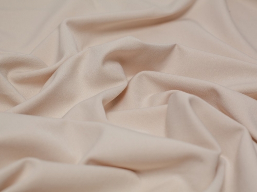 Minerva Core Range Stretch Woven Gabardine Twill Fabric Light Sand