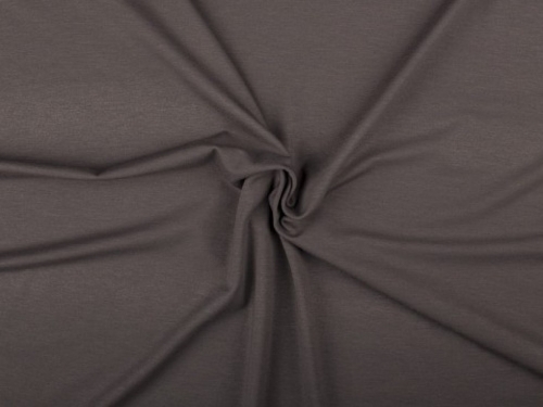 Minerva Core Range Luxury Viscose Jersey Stretch Knit Fabric Dark Taupe