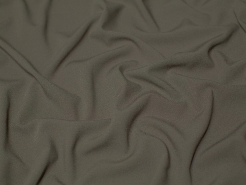 Minerva Core Range Stretch Woven Viscose Crepe Fabric Taupe