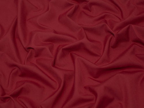 Minerva Core Range Poly Cotton Poplin Fabric Bordeaux