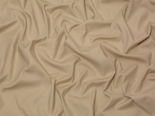 Minerva Core Range Woven Stretch Cotton Sateen Fabric Cream