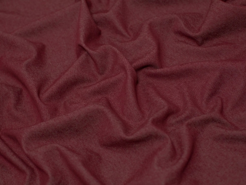 Minerva Core Range 280gsm Stretch Washed Denim Fabric Bordeaux
