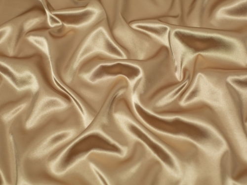 Minerva Core Range Stretch Woven Charmeuse Silky Satin Fabric Cream