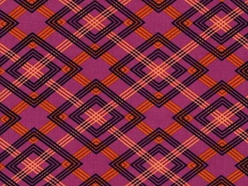 Michael Millar 100% Cotton Poplin Fabric Plum
