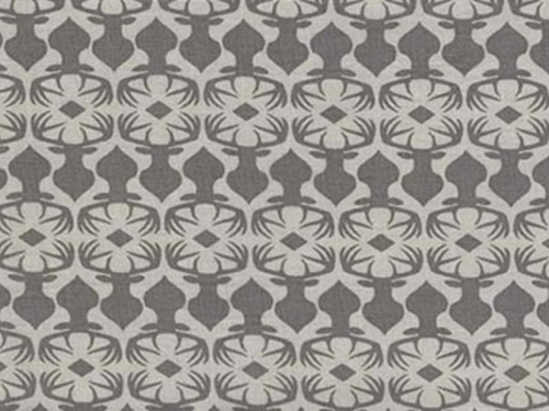 Michael Millar 100% Cotton Poplin Fabric Grey