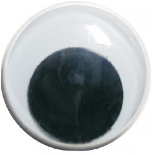 Craft Factory Safety Wobbly Toy Eyes Black & White