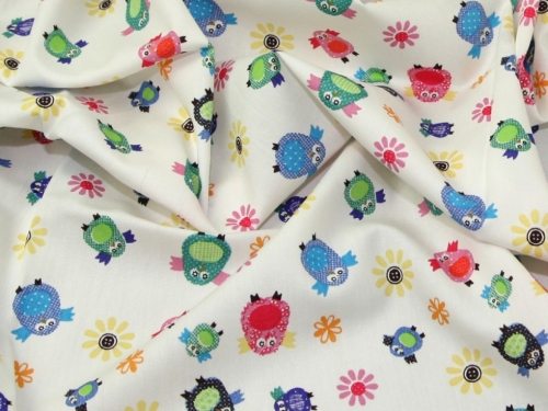 Deadstock 100% Cotton Poplin Fabric Ivory