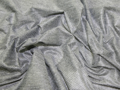 Stitched Interfacing Fabric Grey