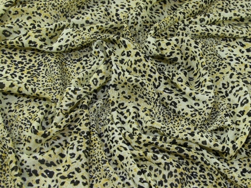 Deadstock Sheer Chiffon Fabric Citrus Green
