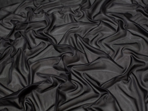 Minerva Core Range Light Stretch Knit Lining Fabric Black