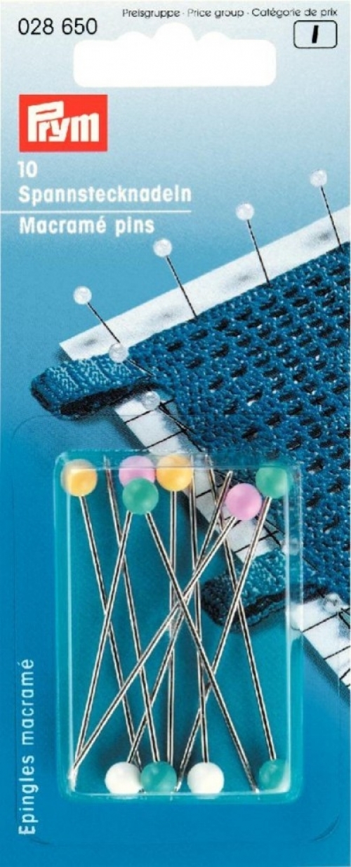 Prym Plastic Headed Pins