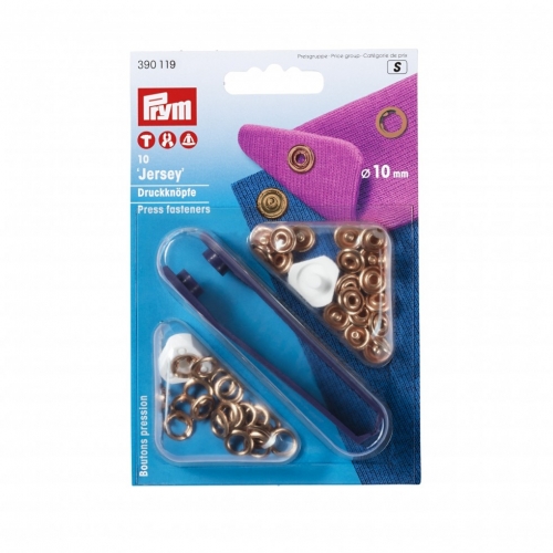 Prym Ring Top Snaps Press Fasteners Refill Copper