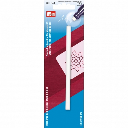 Prym Cartridge Pencil Eraser Refill White