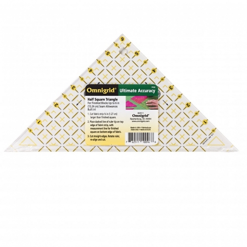 Prym Omnigrid Jaunty Triangle Quilting Ruler