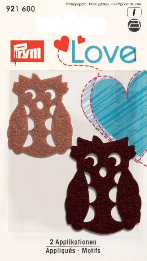 Prym Love Patch Motif Owl