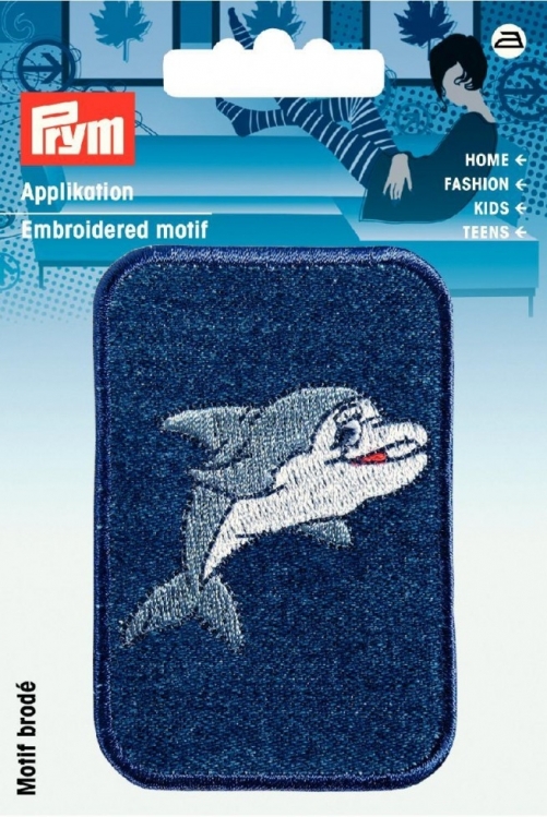 Prym Patch Motif Dolphin