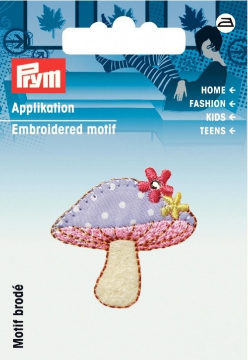 Prym Patch Motif Mushroom