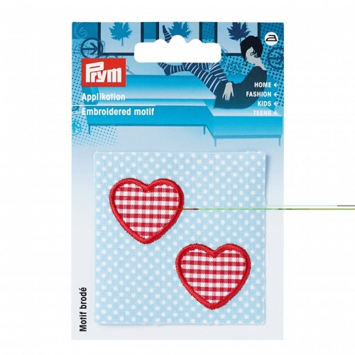 Prym Patch Motif Hearts