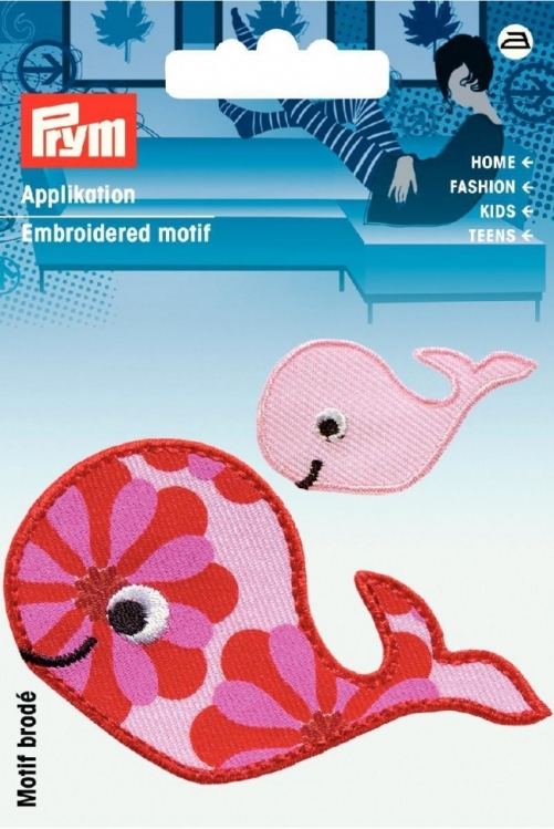 Prym Patch Motif Whale