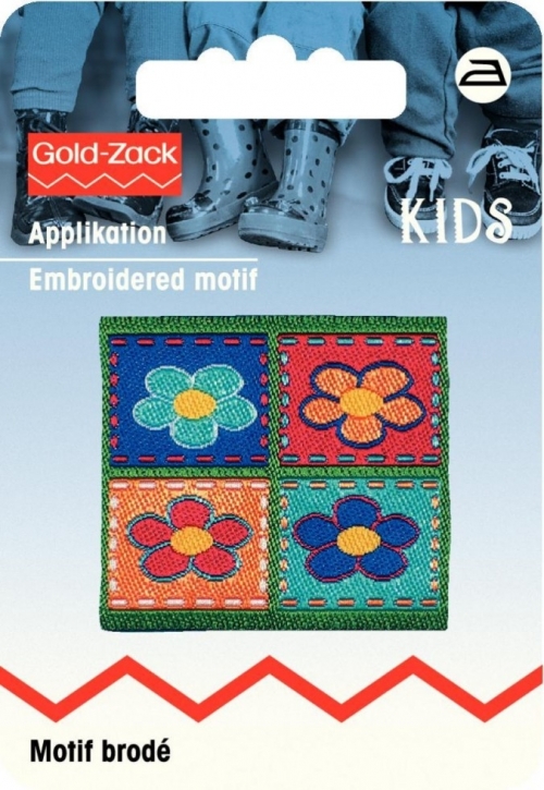 Prym Patch Motif Four Flowers