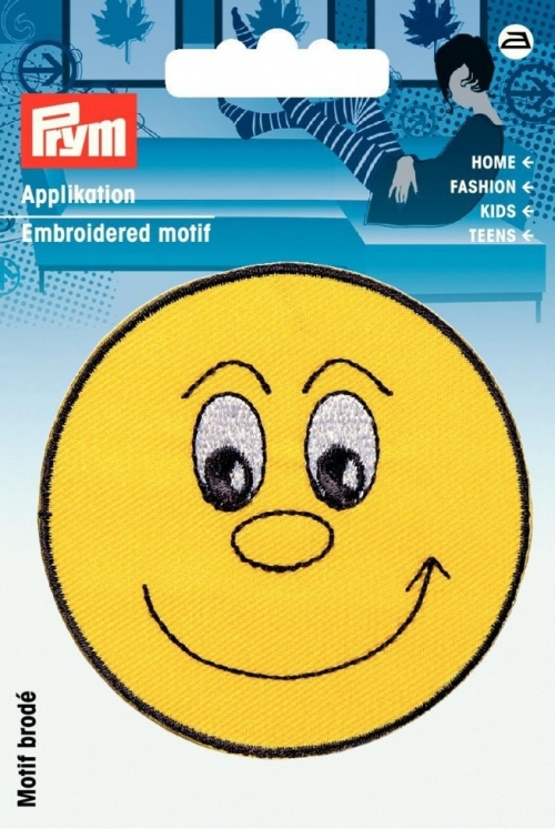 Prym Patch Motif Laughing Face