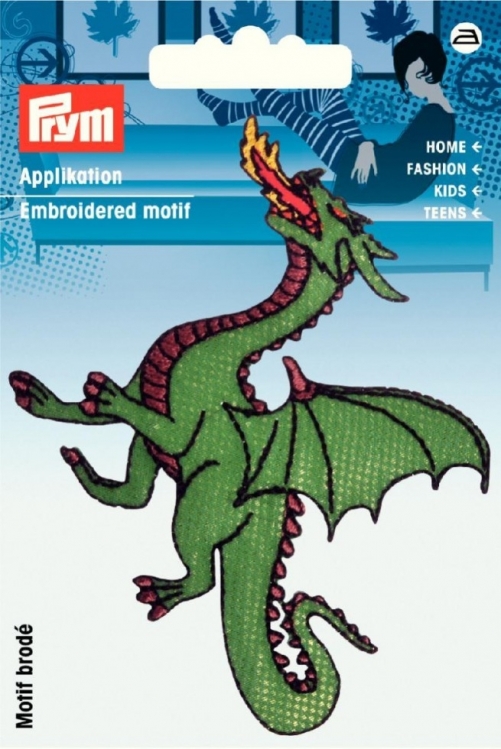 Prym Patch Motif Dragon