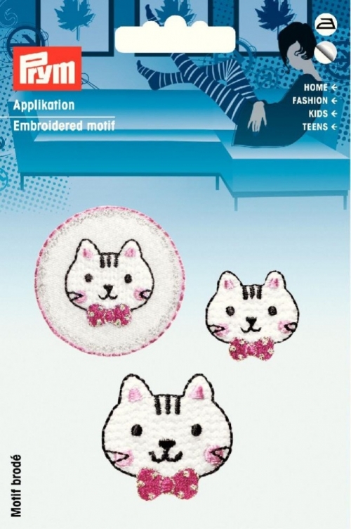 Prym Patch Motif Cats Faces