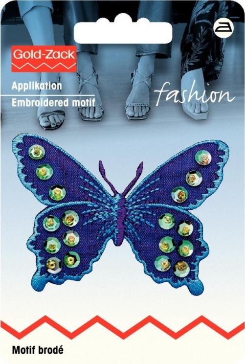 Prym Patch Motif Sequin Butterfly