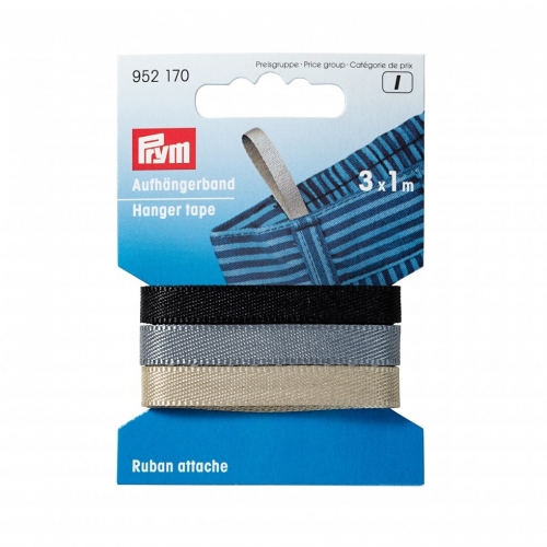 Prym Clothes Hanger Tape Beige Grey Black