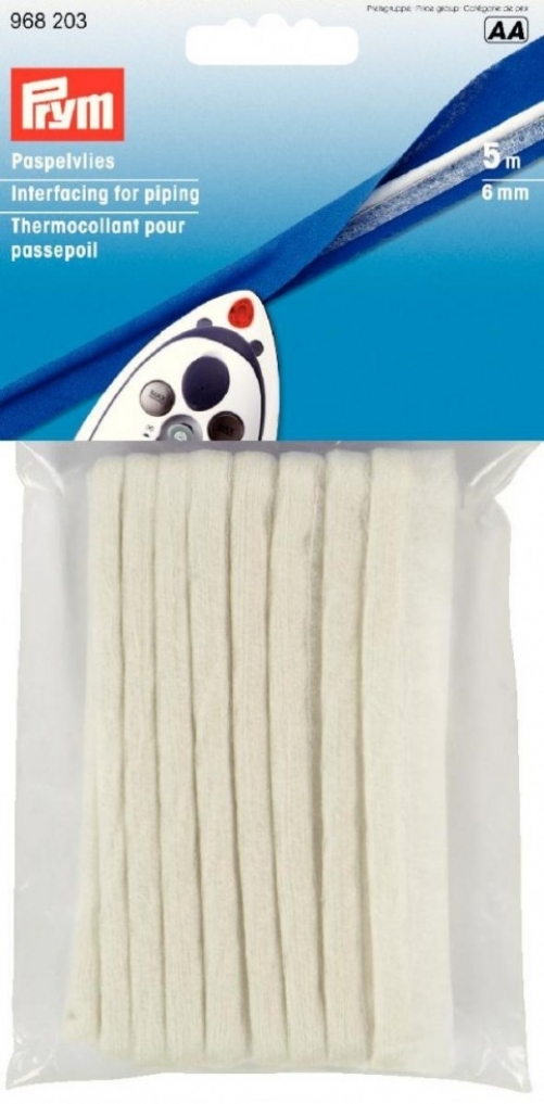 Prym Interfacing For Piping White