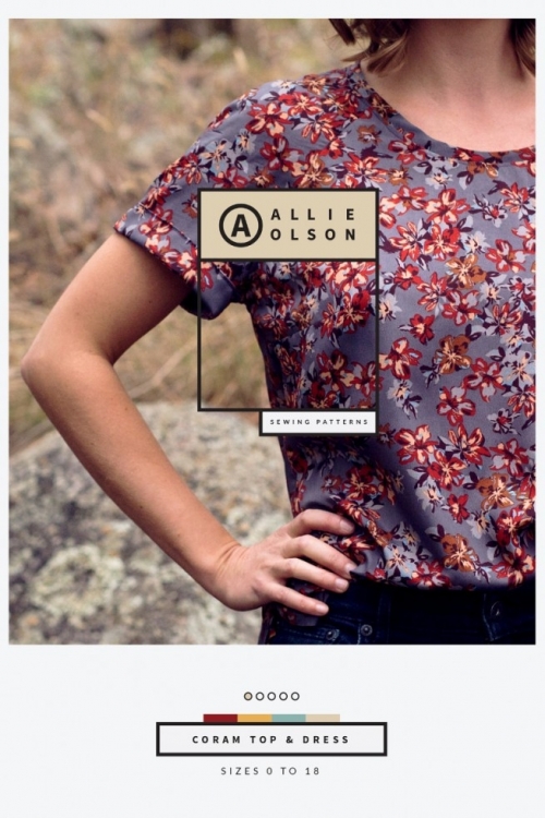 Allie Olson Paper Sewing Pattern Coram Top & Dress