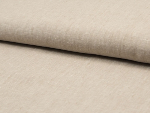 Deadstock Georgio Tweed 100% Linen Fabric Camel