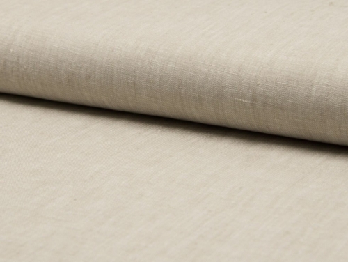 Deadstock Georgio Tweed 100% Linen Fabric Natural
