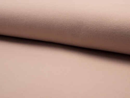 Deadstock Velour Coating Fabric Salmon