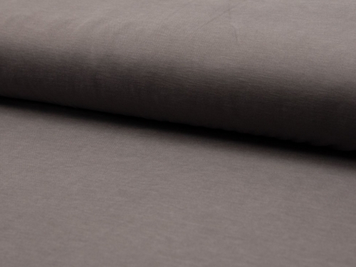 Deadstock Bellissima Modal Jersey Stretch Knit Fabric Dark Grey