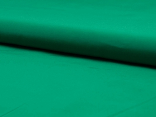 Deadstock Polycotton Memory Raincoat Coating Fabric Green