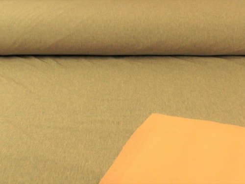 Melange Stretch Woven Soft Shell Coating Fabric Ochre