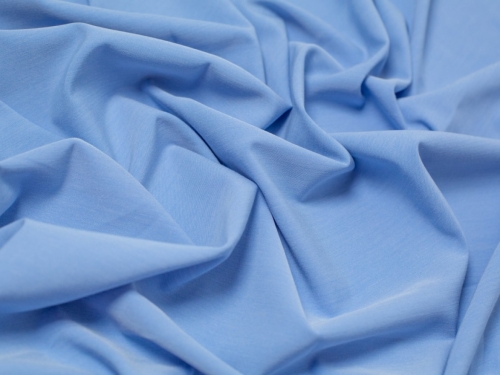Minerva Core Range Stretch Woven Fine Gabardine Twill Fabric Carolina Blue