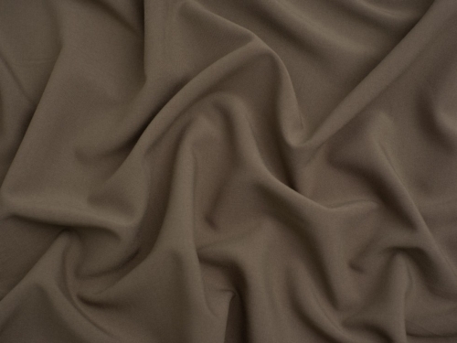 Minerva Core Range Stretch Woven Fine Gabardine Twill Fabric Coffe