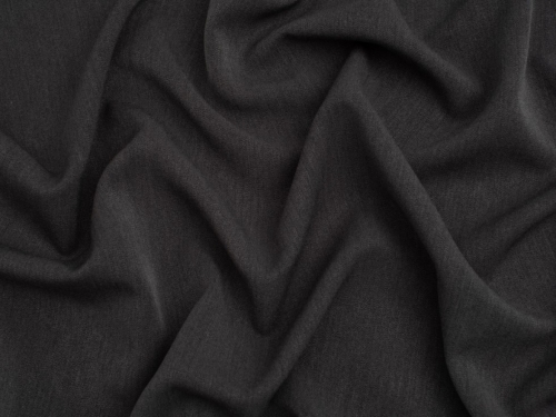 Minerva Core Range Wool Touch Stretch Woven Suiting Fabric Dark Grey