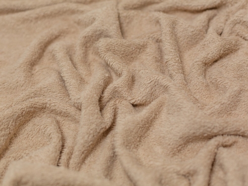 Minerva Core Range Luxury Cotton Towelling Fabric Oyster